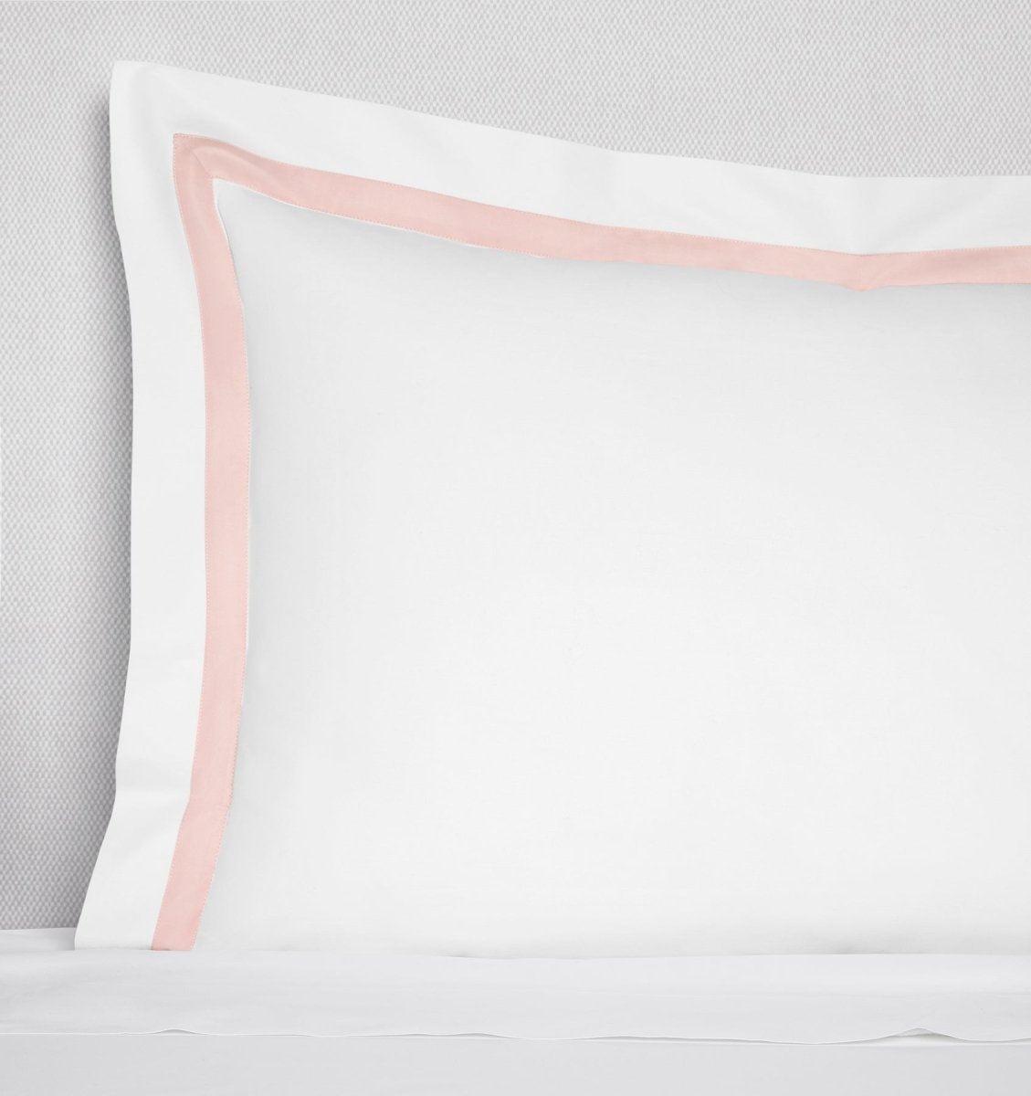 Pillow Sham - Sferra Estate Bedding in Petal Pink at Fig Linens and Home 2