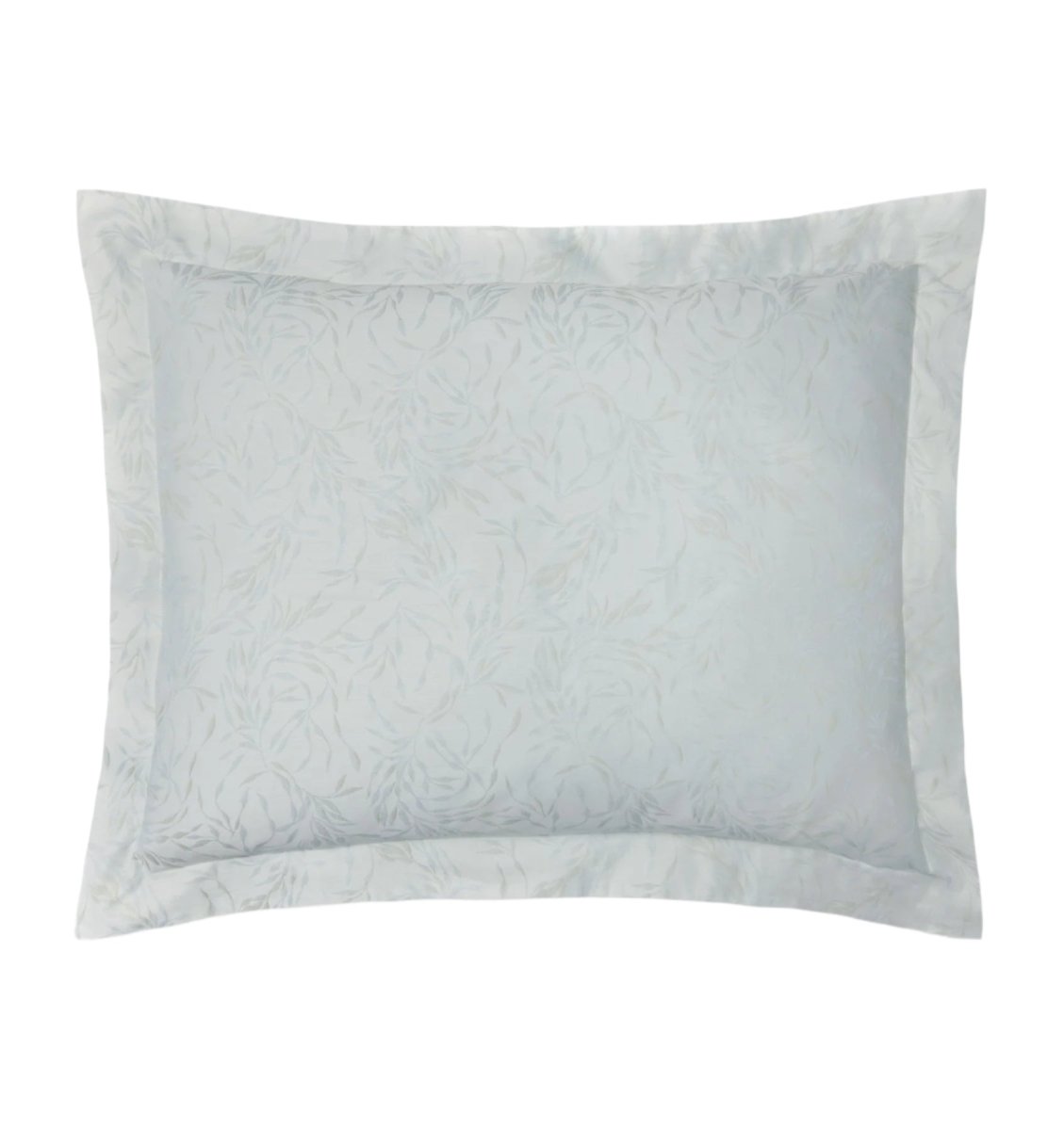 Pillow Sham - Sferra Selini Bedding in Silver Sage at Fig Linens and Home