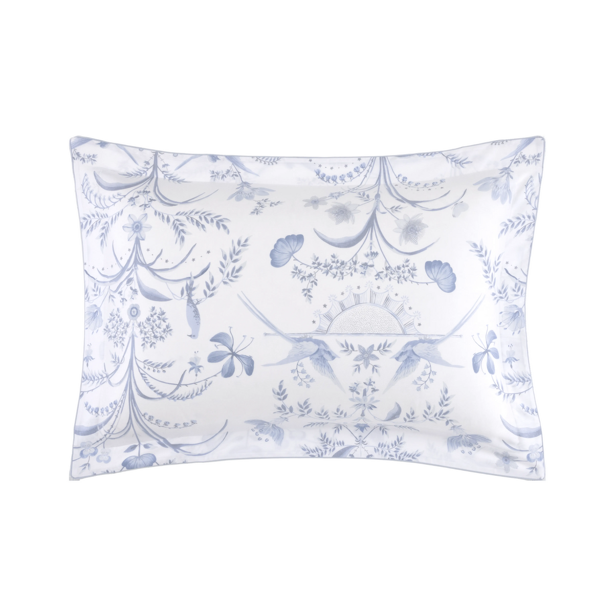 Herbier Celeste Organic Pillow Sham by Yves Delorme
