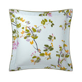 Yves Delorme Luciole Organic Cotton Pillow European Square Sham at Fig Linens & Home - Front View 2