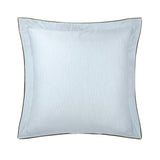 Yves Delorme Luciole Organic Cotton Pillow European Square Sham at Fig Linens & Home - Back View 2