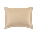 Sham - Yves Delorme Triomphe Bedding in Dune - Organic Cotton at Fig Linens and Home