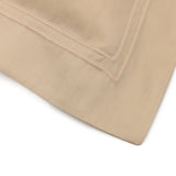 Pillow Sham Detail - Yves Delorme Triomphe Bedding in Dune - Organic Cotton at Fig Linens and Home