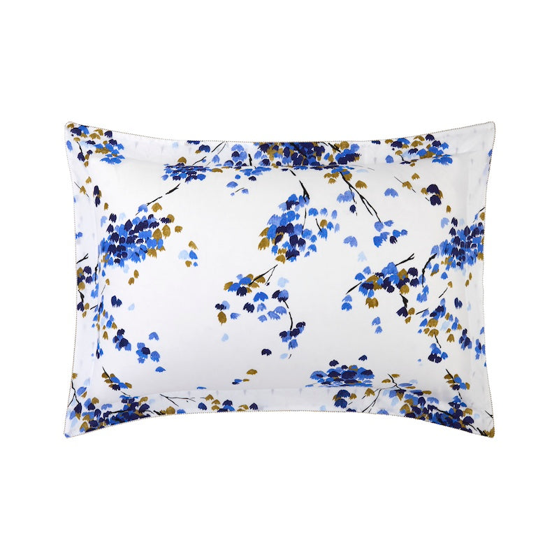 Yves Delorme Pillow Sham Front - Canopee Organic Cotton Batiste - Bedding at Fig Linens and Home