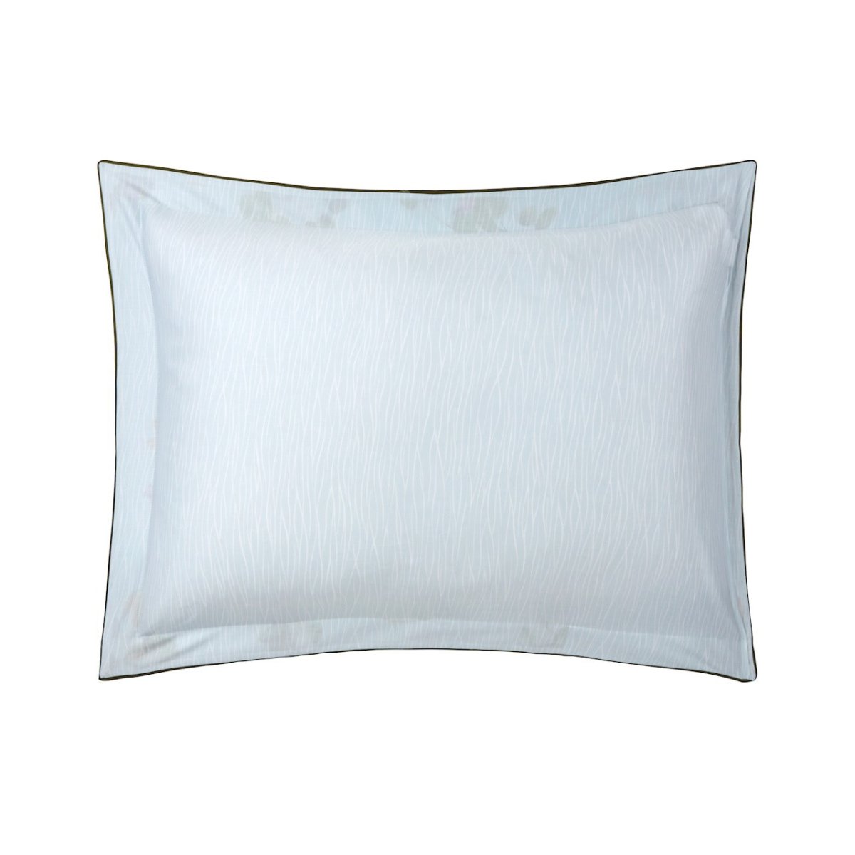 Yves Delorme Luciole Organic Cotton Pillow Sham at Fig Linens & Home - Reverse View 4