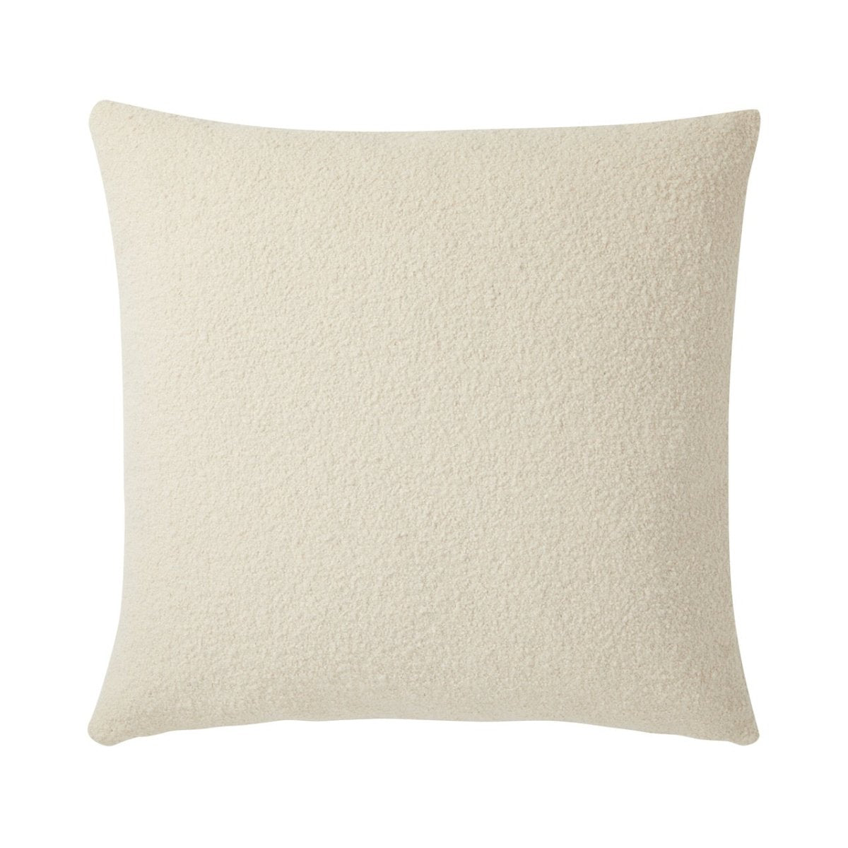 Pillows Naturel Bouclette Yves Delorme Decoration Bouclette 1 at Fig Linens and Home