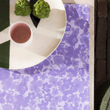 Coated Placemat - Mille Fleurs Purple Violet at Fig Linens and Home - Le Jacquard Francais