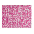 Coated placemat - a la carte mille fleurs pink coated placemat by le jacquard français