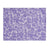 Placemat - a la carte mille fleurs purple coated placemat by le jacquard français