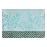 Placemat - Jardin d'eden blue placemat by le jacquard français | Table Linens at Fig Linens and Home