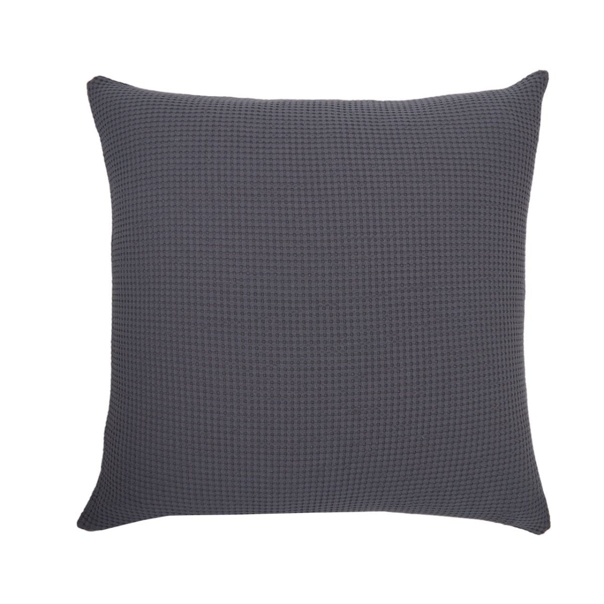 Euro Sham - Balboa Midnight Waffle Bedding - Pom Pom at Home at Fig Linens & Home