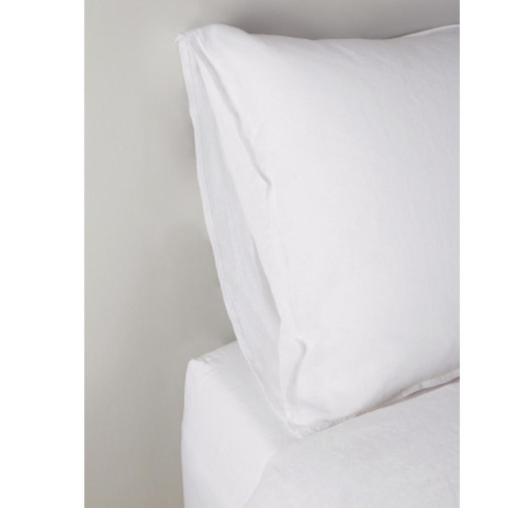 fig linens - pom pom at home - parker white bedding
