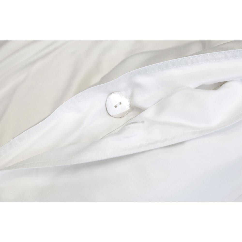 Fig Linens - Pom Pom at Home - Parker White Duvet 