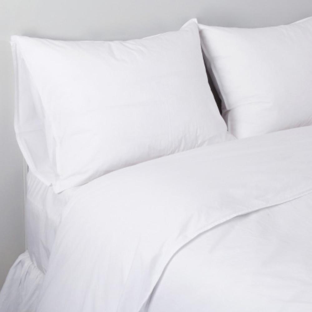 fig linens - pom pom at home - parker white duvet and shams