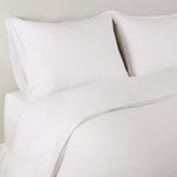 fig linens - pom pom at home - white linen duvets and shams
