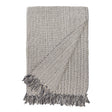 Julian Oversized Throw Blanket Charcoal by Pom Pom at Home