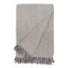 Julian Oversized Throw Blanket Charcoal by Pom Pom at Home