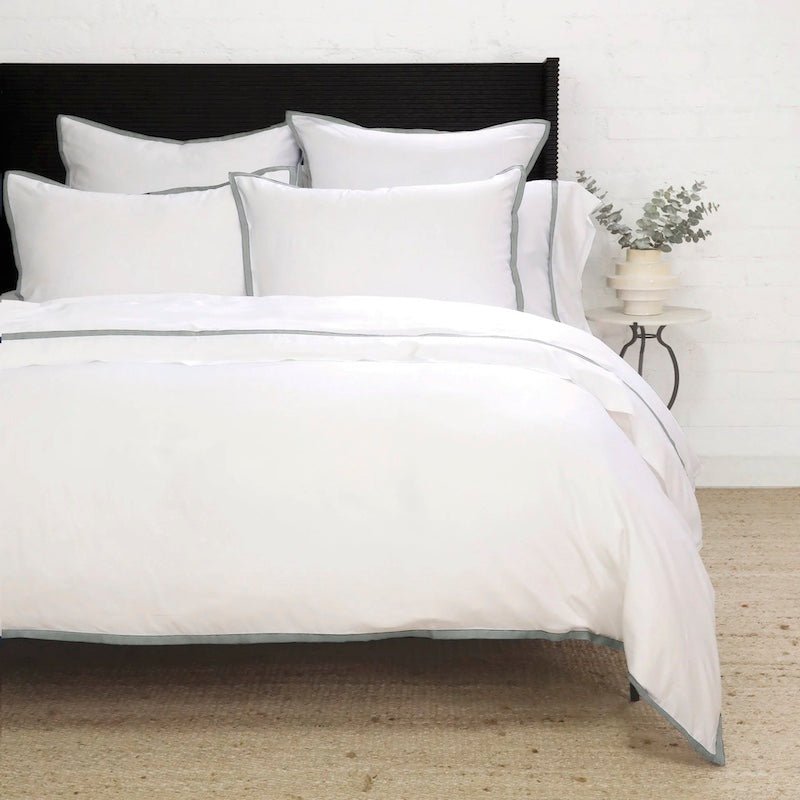 Pom Pom at Home - Langston Ocean Bamboo Bedding - Luxurious Hypoallergenic Linens