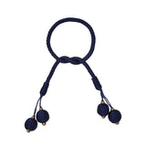 Porto Navy Napkin Ring | Mode Living at Fig Linens and Home