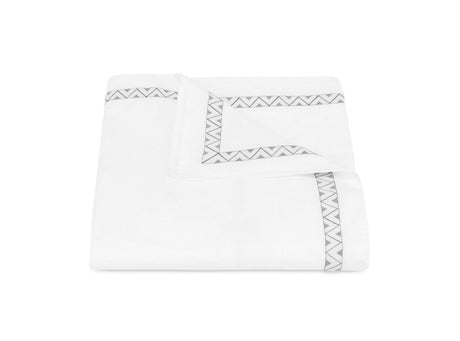 Prado Nickel Duvet Cover  | Matouk Schumacher at Fig Linens