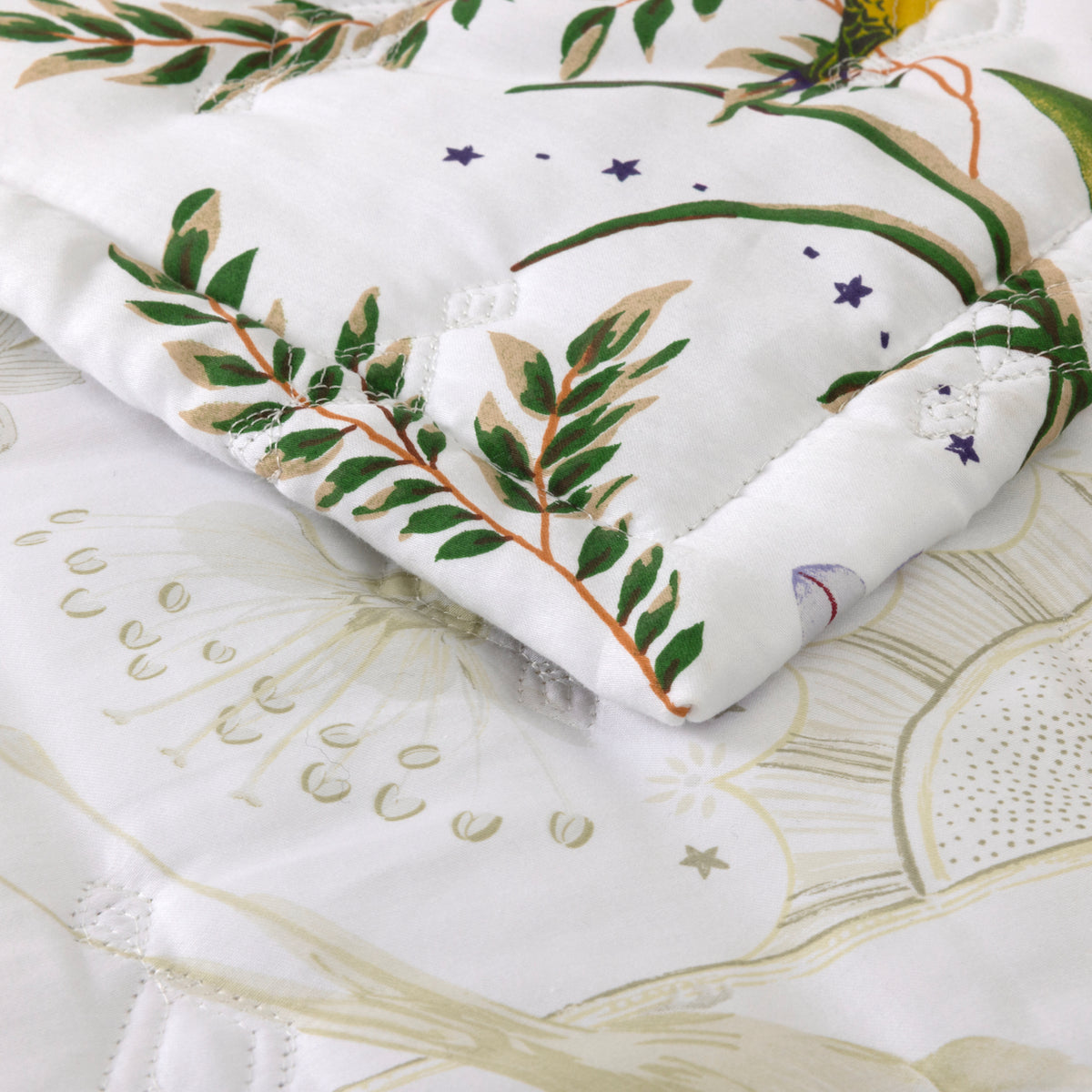 Botanic Quilted Coverlet by Yves Delorme