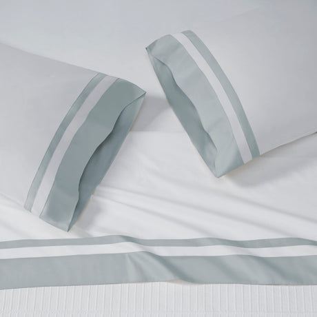 Stella Organic Cotton Percale Flat Sheet by Orchids Lux Home