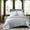 Charlton Cotton Jersey Channel Quilt by Orchids Lux Home - Melange Sky Blue View 1