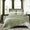 Charlton Cotton Jersey Channel Quilt by Orchids Lux Home - Melange Green View 1