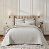Charlton Cotton Jersey Channel Quilt by Orchids Lux Home - Melange Mist View 1