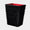 Quill Black Wastebasket | Mike and Ally