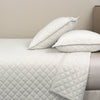 White Velvet Coverlet Set by Ann Gish at Fig Linens and Home - Art of Home Collection