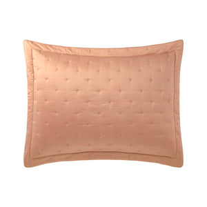 Boudoir Sham - Yves Delorme Triomphe Sienna Quilted Pillow Cover at Fig Linens and Home