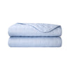 Quilted coverlet Celeste - Triomphe by Yves Delorme King Quilt - Triomphe Celeste