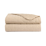 Quilt - Yves Delorme Triomphe Quilt in Dune - Organic Cotton Bedding at Fig Linens and Home