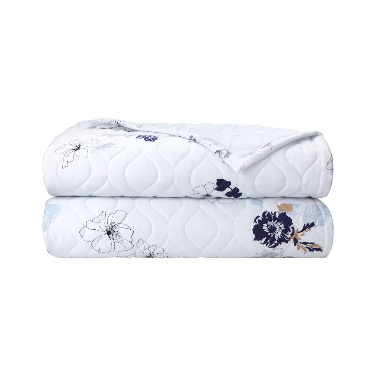 Yves Delorme Eclipses King Quilted Coverlet at Fig Linens and Home