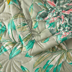 Yves Delorme Detail of Alcazar Quilt - Organic Cotton Bedding