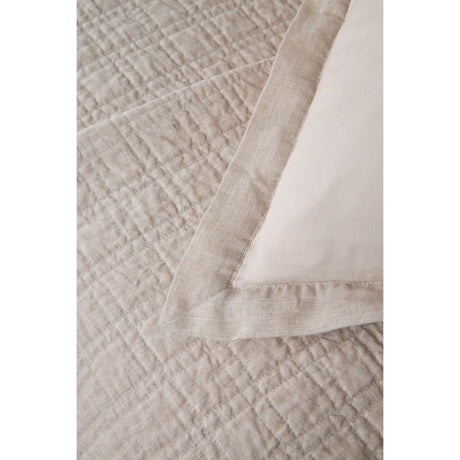 Pom Pom at Home Owen Flax Pillow Sham Solid Reverse - Fig Linens and Home 2