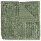 Velvet Sage Quilt by John Robshaw at Fig Linens and Home - 1