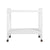 Bar Cart - Rockwell Minimalist Bar Cart in White Washed Oak by Worlds Away at Fig Linens and Home