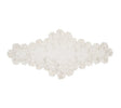 Winter Lace Silver/Crystal Table Runner | Kim Seybert at Fig Linens and Home