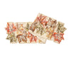 Ember Leaf Natural/Multi Table Runner | Kim Seybert at Fig Linens and Home