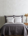 Ready-to-bed 2.0 Duvet Grey/Silver by Ann Gish at Fig Linens and Home