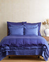 Ready-to-bed 2.0 Duvet Navy/Periwinkle by Ann Gish at Fig Linens and Home