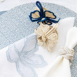 Remy Blue & Gray Placemat | Mode Living at Fig Linens and Home
