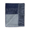 Reversible Throw Navy and Light Grey by Alicia Adams Alpaca at Fig Linens and Home