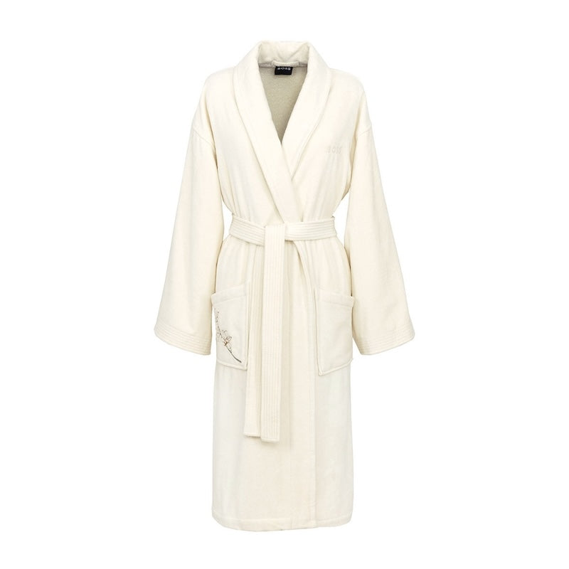 Robe Front - Almond Flowers Women's Robe by Hugo Boss Home | Yves Delorme at Fig Linens and Home
