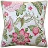 Arborvitae Pink Leaf Decorative Pillow by Ryan Studio at Fig Linens and Home | Schumacher Fabric