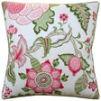 Arborvitae Pink Leaf Decorative Pillow by Ryan Studio at Fig Linens and Home | Schumacher Fabric