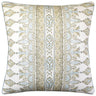 Akola Stripe Beige Throw Pillow by Ryan Studio at Fig Linens and Home