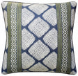 Austin Bluestone and Green Decorative Throw Pillow Ryan Studio - Thibaut Fabrics